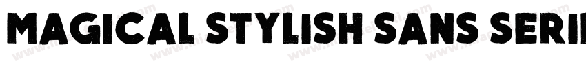 Magical Stylish Sans Serif Demo字体转换
